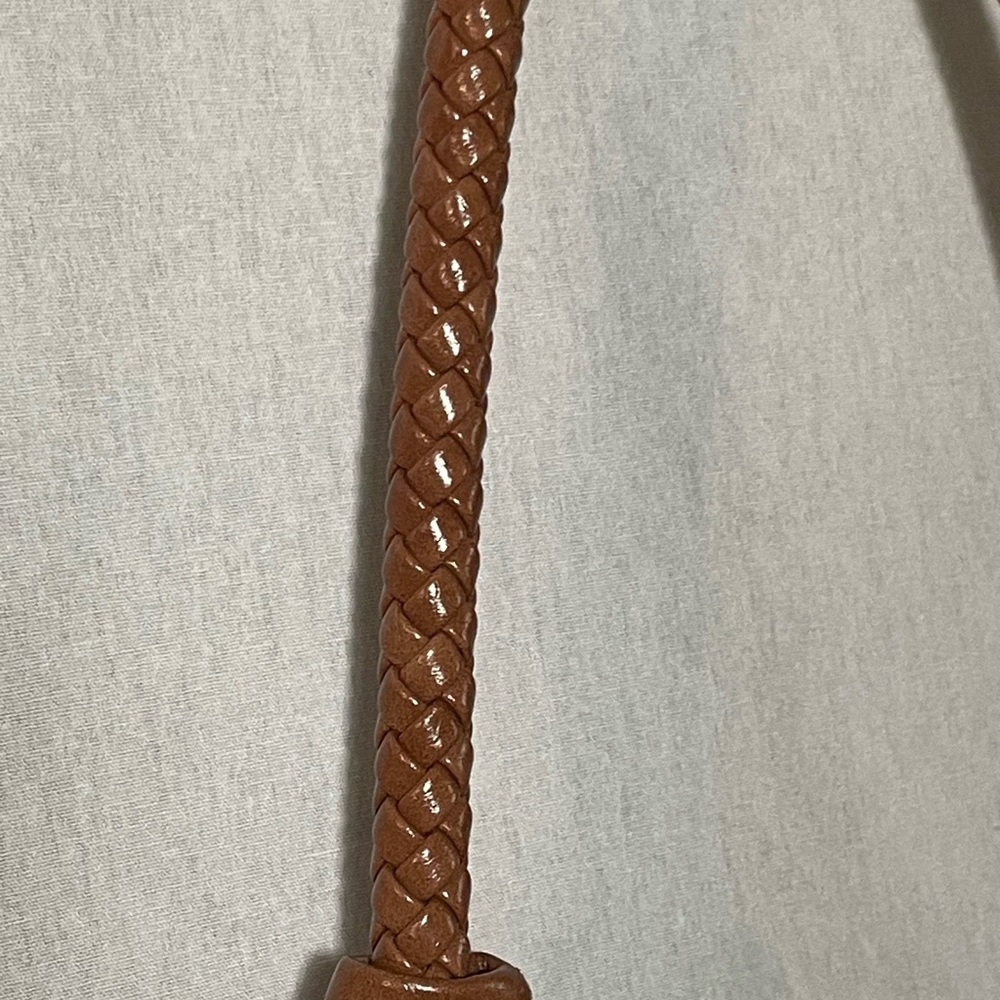 Brown Leather Hobo Shoulder Bag - Picture 7 of 12